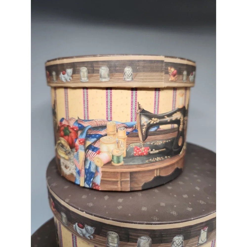 A Stitch In Time Store With Style Sewing Storage Box 3 Piece Nesting Boxes
